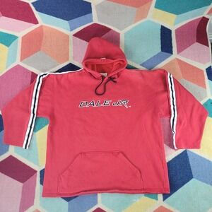 Dale Jr‎ NASCAR Winners Circle Red Hoodie Vintage Racing Sweatshirt Mens XL
